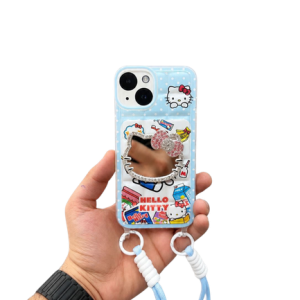 Stylish Ladies Cover With Mirror And Charm Attached